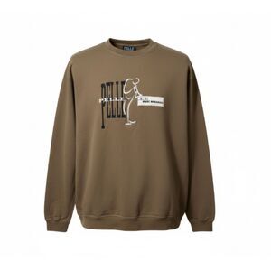 Pelle Pelle Marc Buchanan Gray Green Pullover Sweatshirt 3X